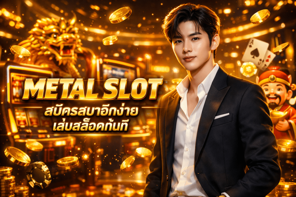 METAL SLOT สมัครสมาชิกง่าย เล่นสล็อตทันที เปิดมานานกว่า 5 ปี