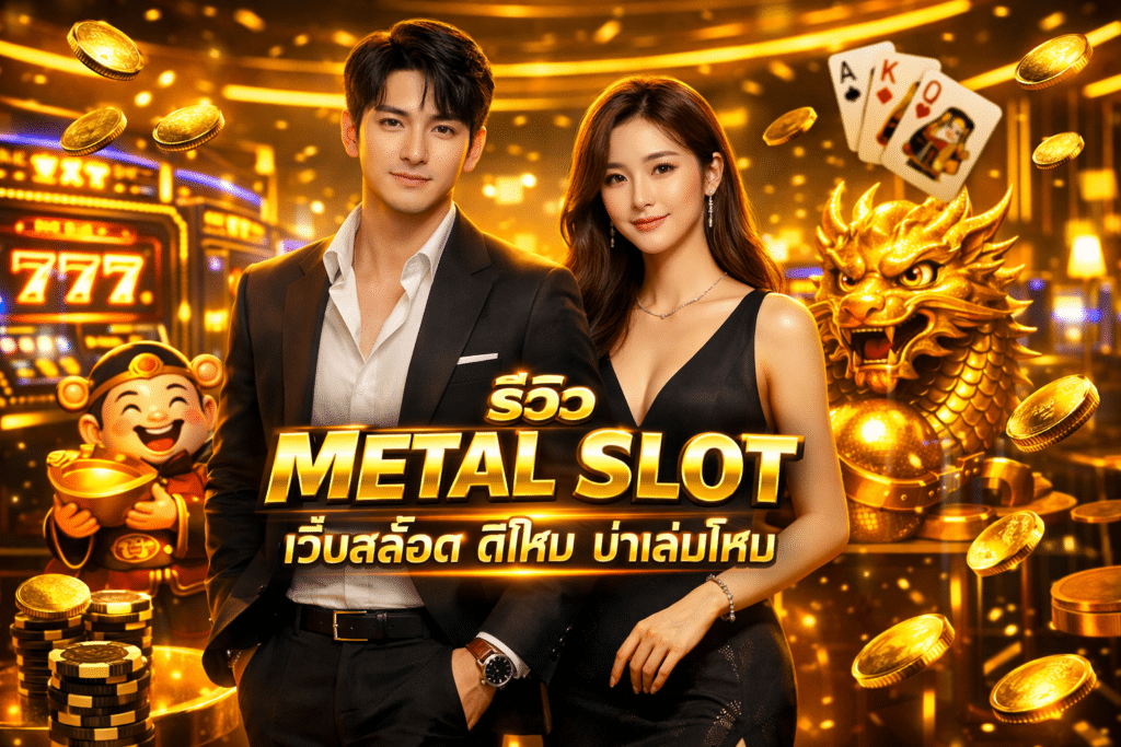 รีวิว METAL SLOT เว็บสล็อต ดีไหม น่าเล่นไหม มีคำตอบที่นี่